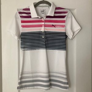 Puma Golf shirt - striped, collar, polo